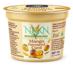 NKKN Brand Mango Flavoured Curd