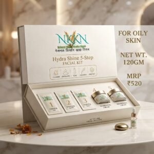 NKKN Brand Hydra Shine Facial Kit For Oily Skin